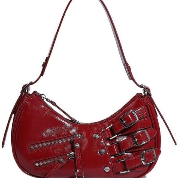 Handbags - Leather Women's Shoulder Bag Purse Small Crossbody Trendy Casual Stylish